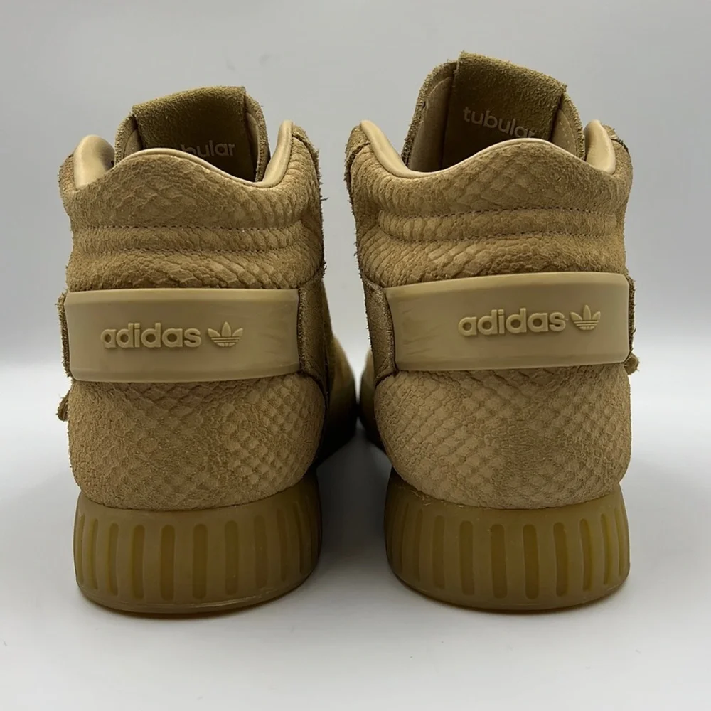 Adidas Tubular Invader Strap Suede Shoes Women’a‎ Sz 8.5